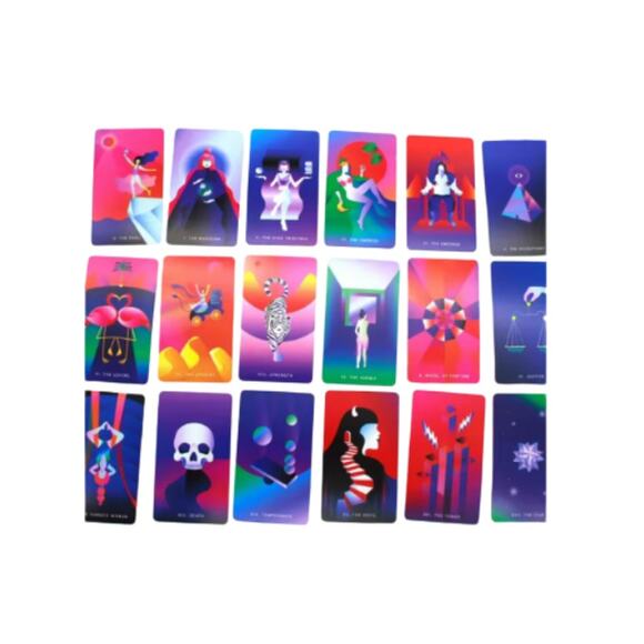 Mystic Mondays Tarot Card Deck & QR Guidebook New-Sealed Package - Picture 5 of 5